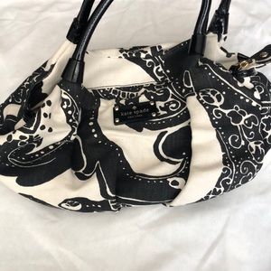 Kate spade canvas Stevie bag